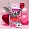 Buttons Galore Valentine's Day Craft Embellishment Bundle Set – 1,800 Colorful Polymer Clay Heart Embellishments for Crafts, Scrapbooking, Card Making & Shaker Crafts – Hearts, Love Letters, XOXO
